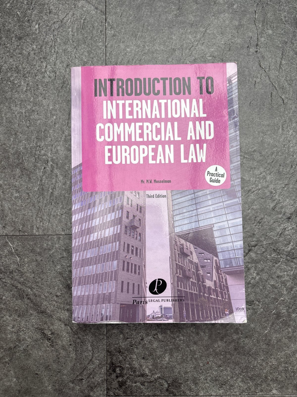 Introduction to International Commercial and European Law, Ophalen of Verzenden, Gamma, Zo goed als nieuw, HBO