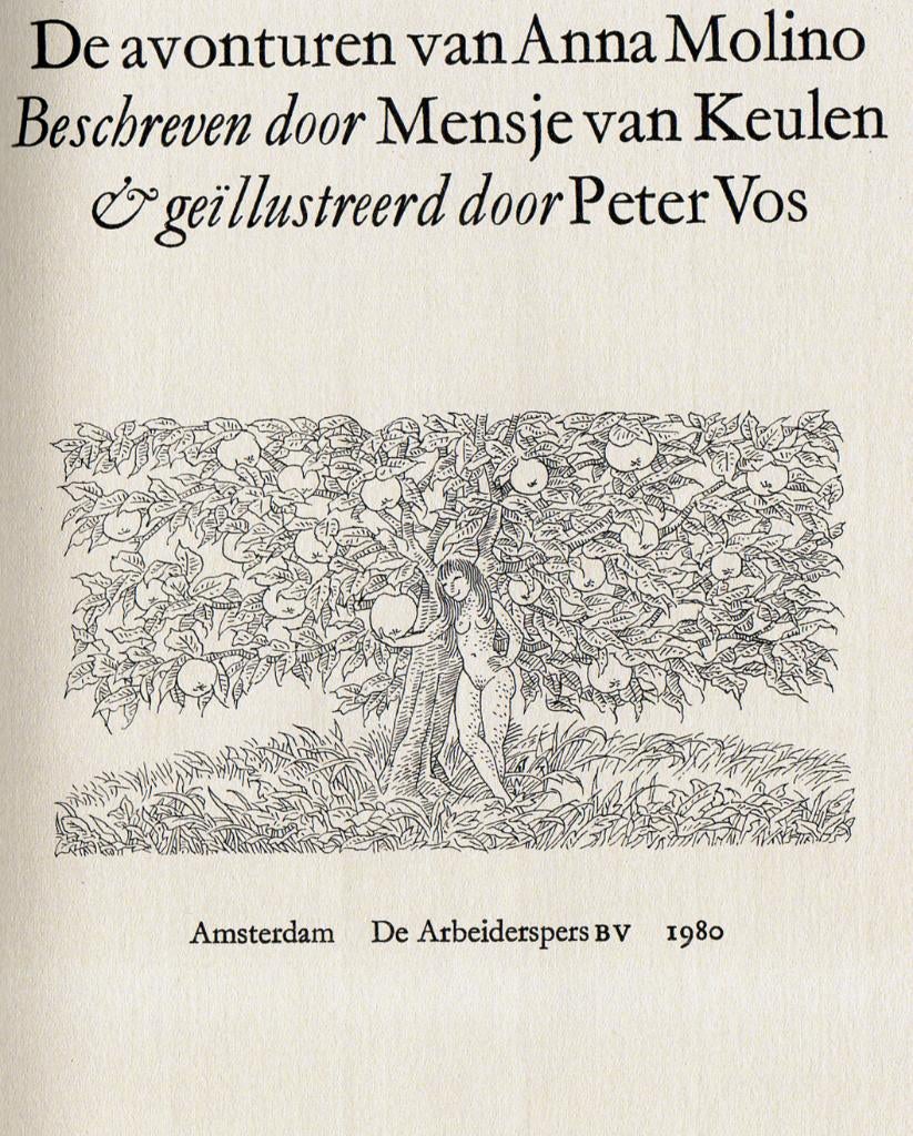 Keulen, Mensje van - De avonturen van Anna Molino (1980), Ophalen of Verzenden, Zo goed als nieuw