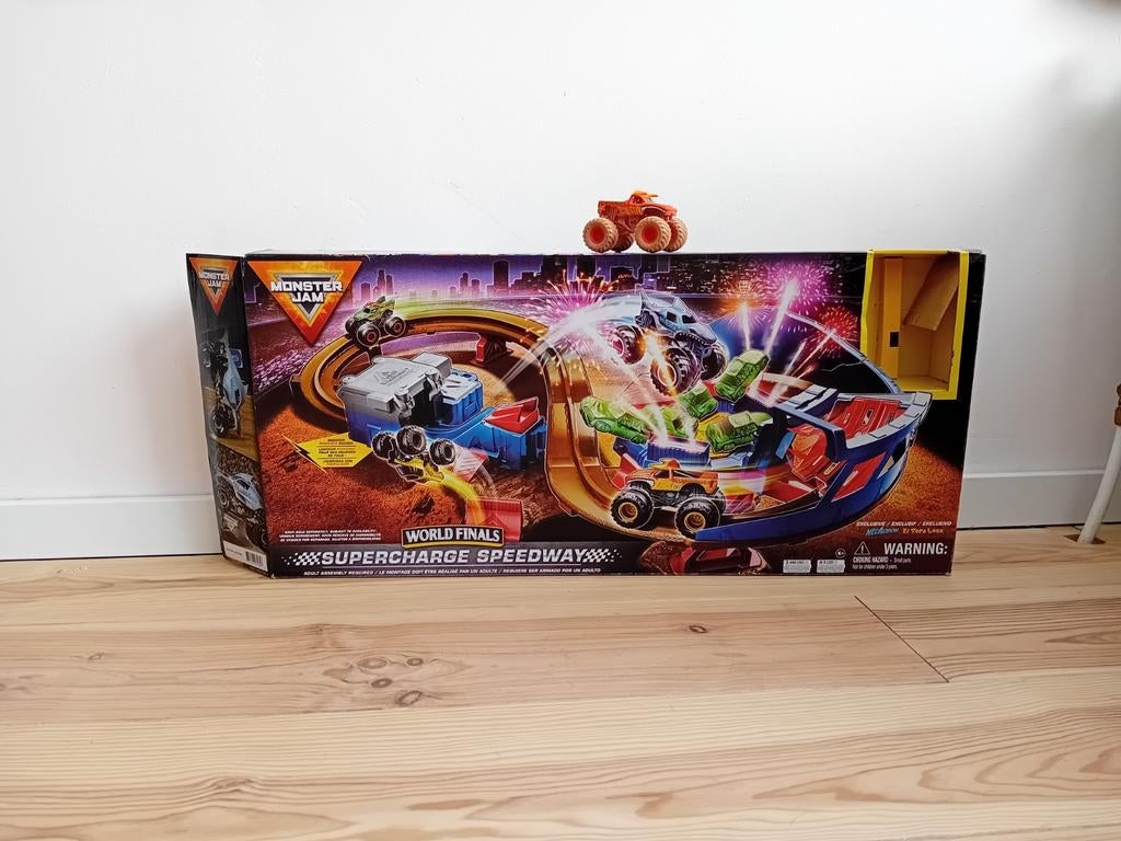 Monster Jam Supercharge Speedway, Ophalen of Verzenden, Zo goed als nieuw