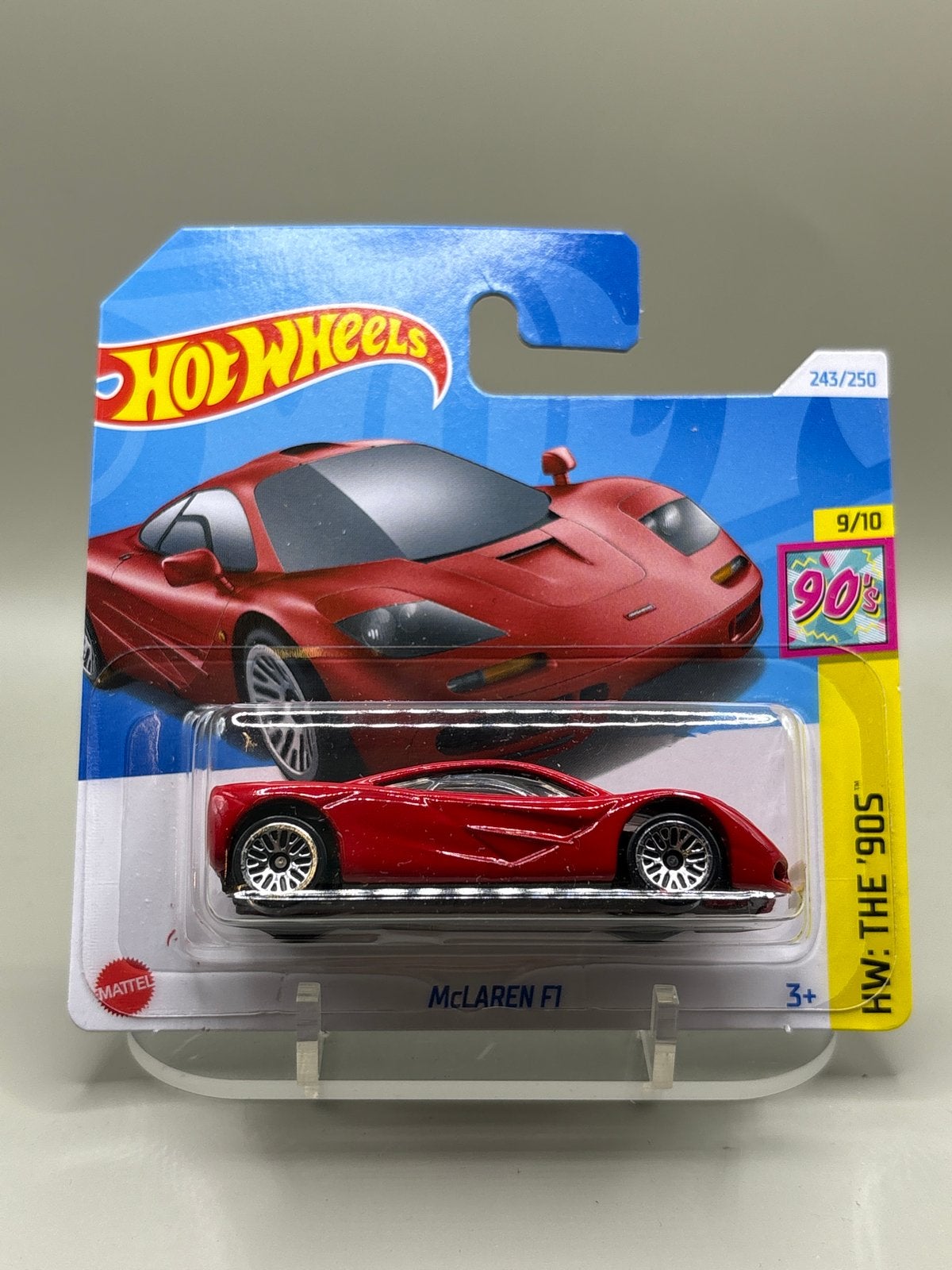 Hot Wheels 2024 McLaren F1 - Nieuw in verpakking, Auto, Nieuw, Ophalen of Verzenden, Mattel