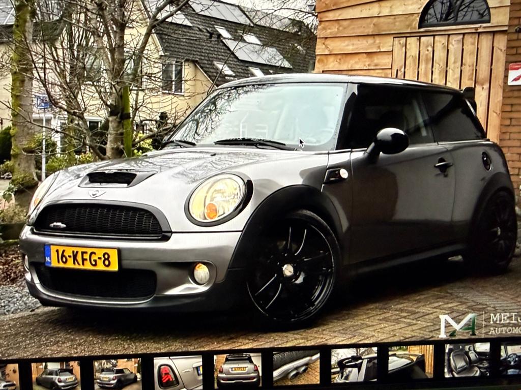 Mini 1.6 16V Cooper S 128KW 2009 Grijs, Voorwielaandrijving, 4 cilinders, 4 stoelen, 49 €/maand
