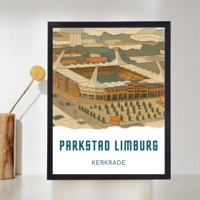 Parkstad Limburg A4 poster Roda JC, Ophalen of Verzenden