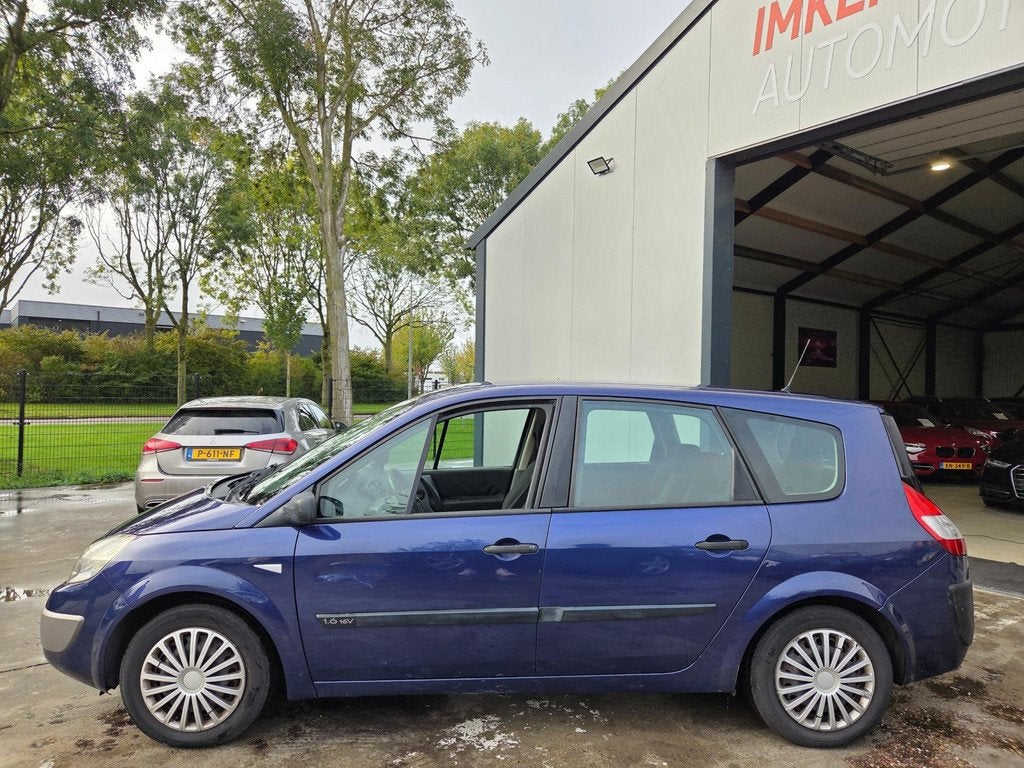Renault Grand Scénic 1.6-16V Authentique 7 PERSOONS, Auto's, Renault, Voorwielaandrijving, Stof, Gebruikt, Zwart