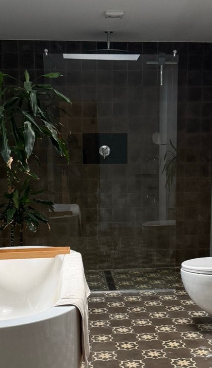 Shower glass 110x200, Ophalen, Gebruikt, Overige typen