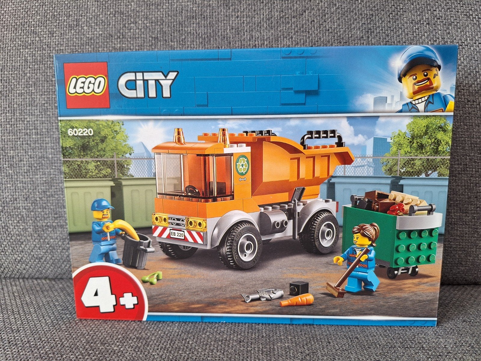 Lego City 4+ 60220 Vuilniswagen compleet, City, Inclusief instructies, Lego, Ophalen of Verzenden