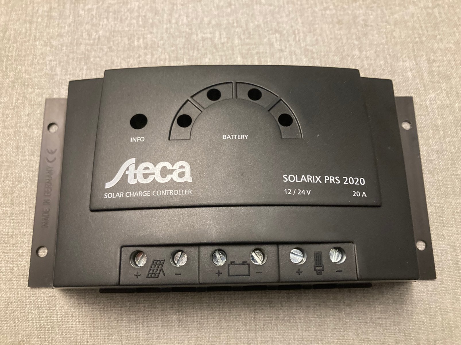 Steca Solarix 2020 PWM Laadregelaar Zonnepaneel, Verzenden, Zo goed als nieuw