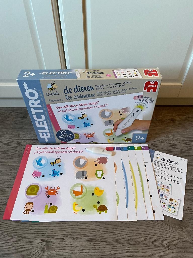 Jumbo Electro wonderpen ontdek de dieren, Kinderen en Baby's, Speelgoed | Educatief en Creatief, Ophalen of Verzenden, Gebruikt