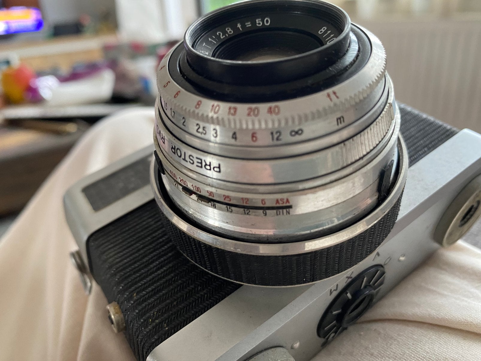 Werramatic camera met Carl Zeiss Jena T 1:2.8 f=50 lens, Ophalen, 1960 tot 1980, Fototoestel