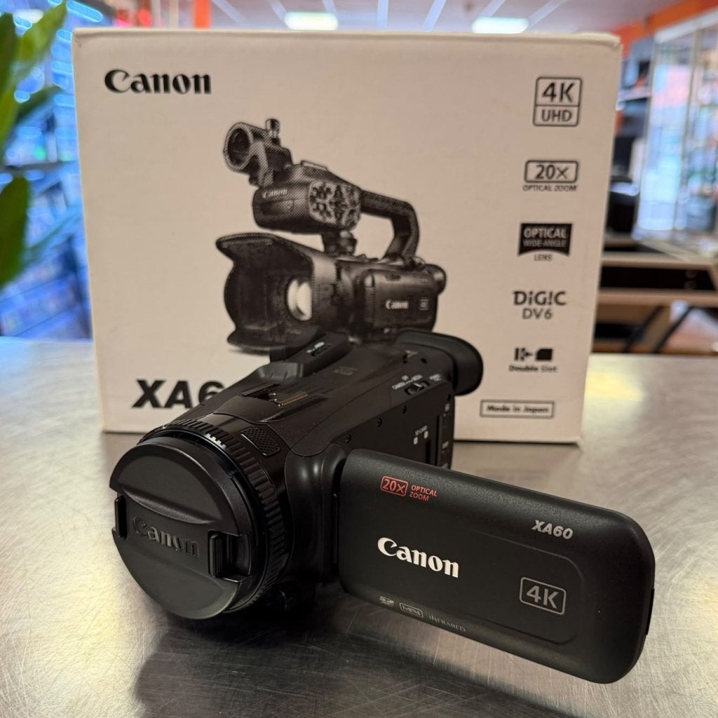 Canon XA60 UHD 4K Professionele Videocamera in doos | ZGAN, Canon, Zo goed als nieuw, Support@canon.com, 30-2, Shimomaruko 3-chome, Ohta-ku
Tokyo 146-8501
Japan