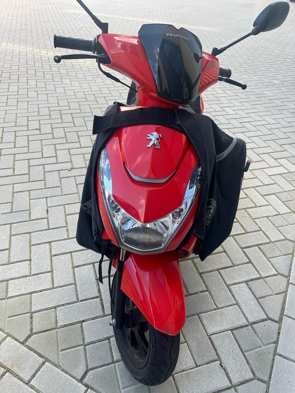 Peugeot kisbee Scooter - 2019 Rood, 13603 km, Ophalen, Gebruikt, Overige modellen, Maximaal 45 km/u