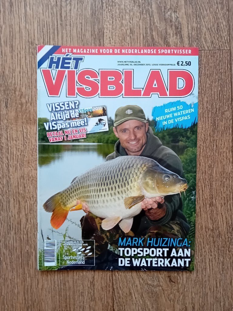 Het Visblad - Mark Huizinga, Ophalen of Verzenden, 1980 tot heden, Nederland, Tijdschrift