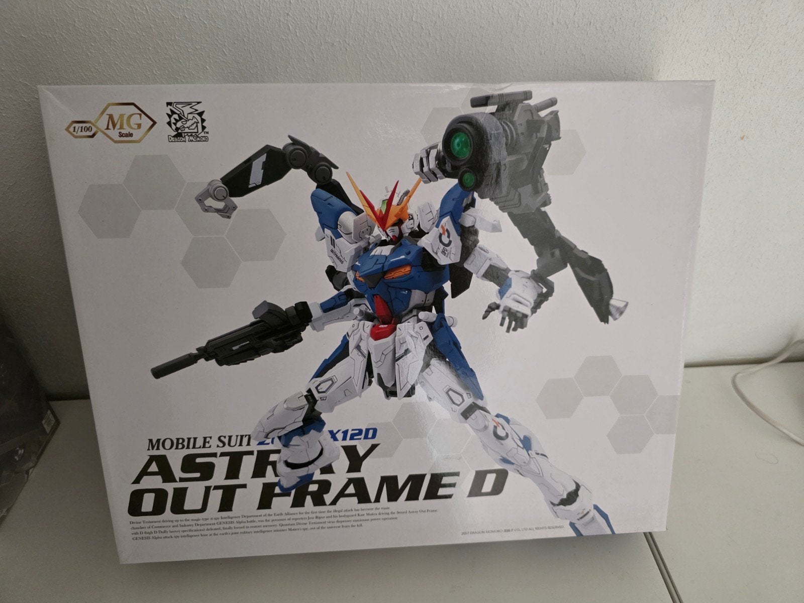 Gundam MG 1/100 Astray outframe D Dragon Momoko, Hobby en Vrije tijd, Modelbouw | Figuren en Diorama's, Ophalen of Verzenden, Nieuw