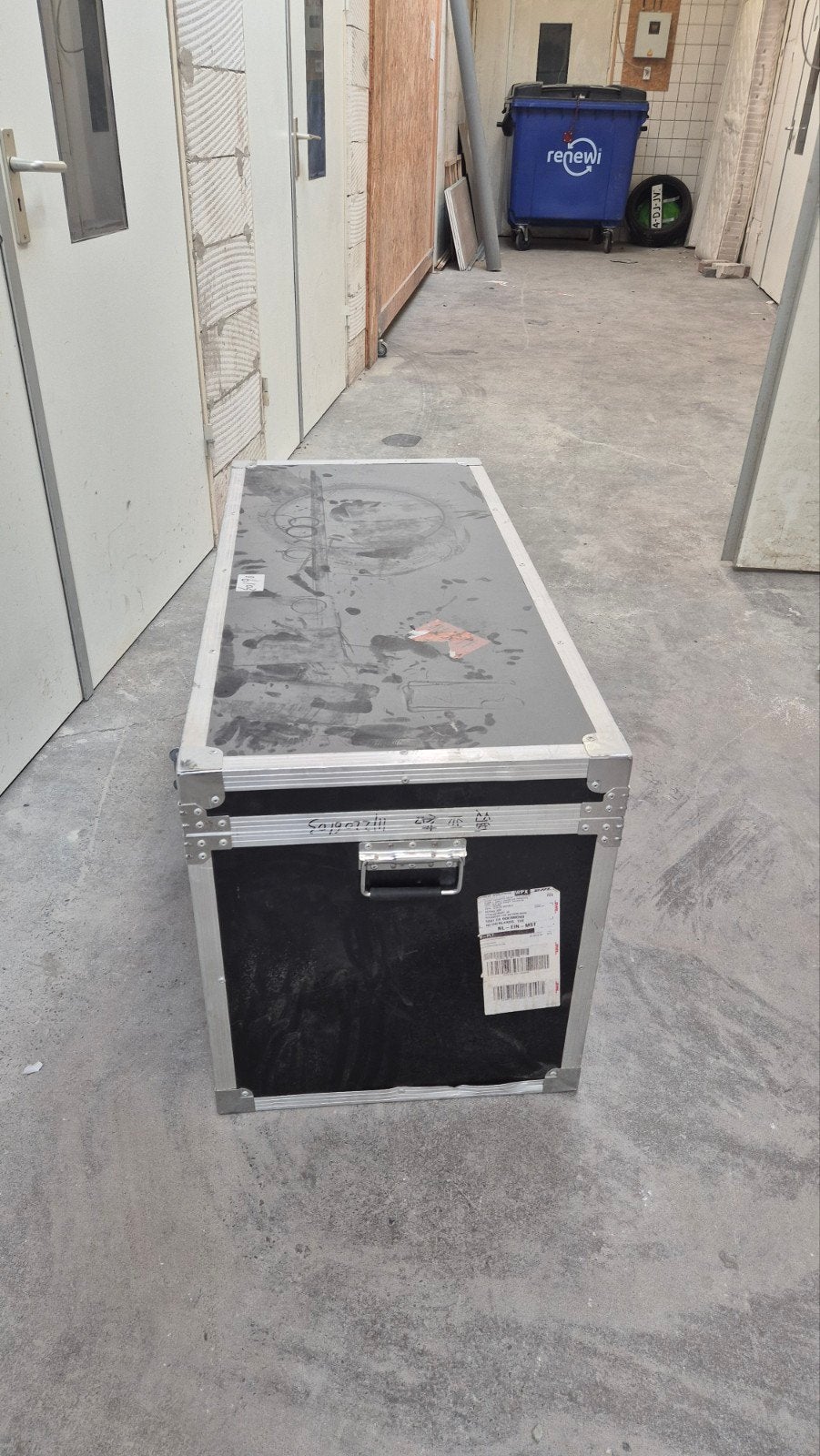Stevige Flightcase met Schuimrubberen Binnenkant, Ophalen, Gebruikt, Overige instrumenten, Flightcase