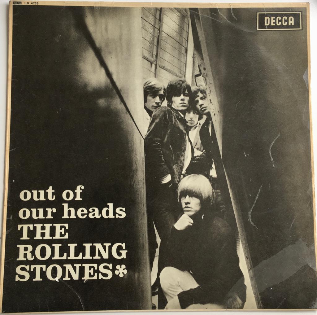 UKLP4. rolling stones Out of our heads UK65 €25, Gebruikt, Ophalen of Verzenden, Rock-'n-Roll, Inclusief binnenhoes