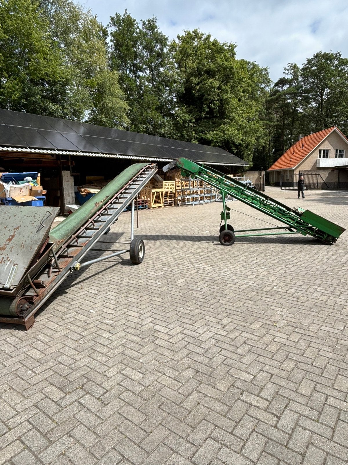 Lopende band  / transportband jacobsladder, Ophalen of Verzenden