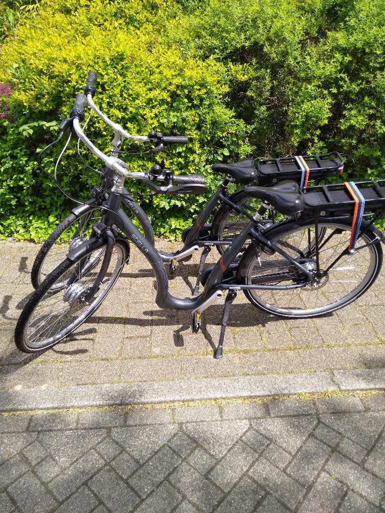 Stella Nantes Elektrische fiets lage instap €999,- per stuk, Zo goed als nieuw, 47 tot 51 cm, 50 km per accu of meer, Ophalen