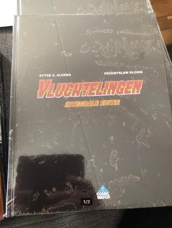 Vluchtelingen integrale editie algera hardcover c11, Boeken, Eén stripboek, Ophalen of Verzenden, Zo goed als nieuw