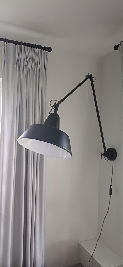 Wandlamp It's about Romi zwart, Ophalen, Metaal, Minder dan 100 cm