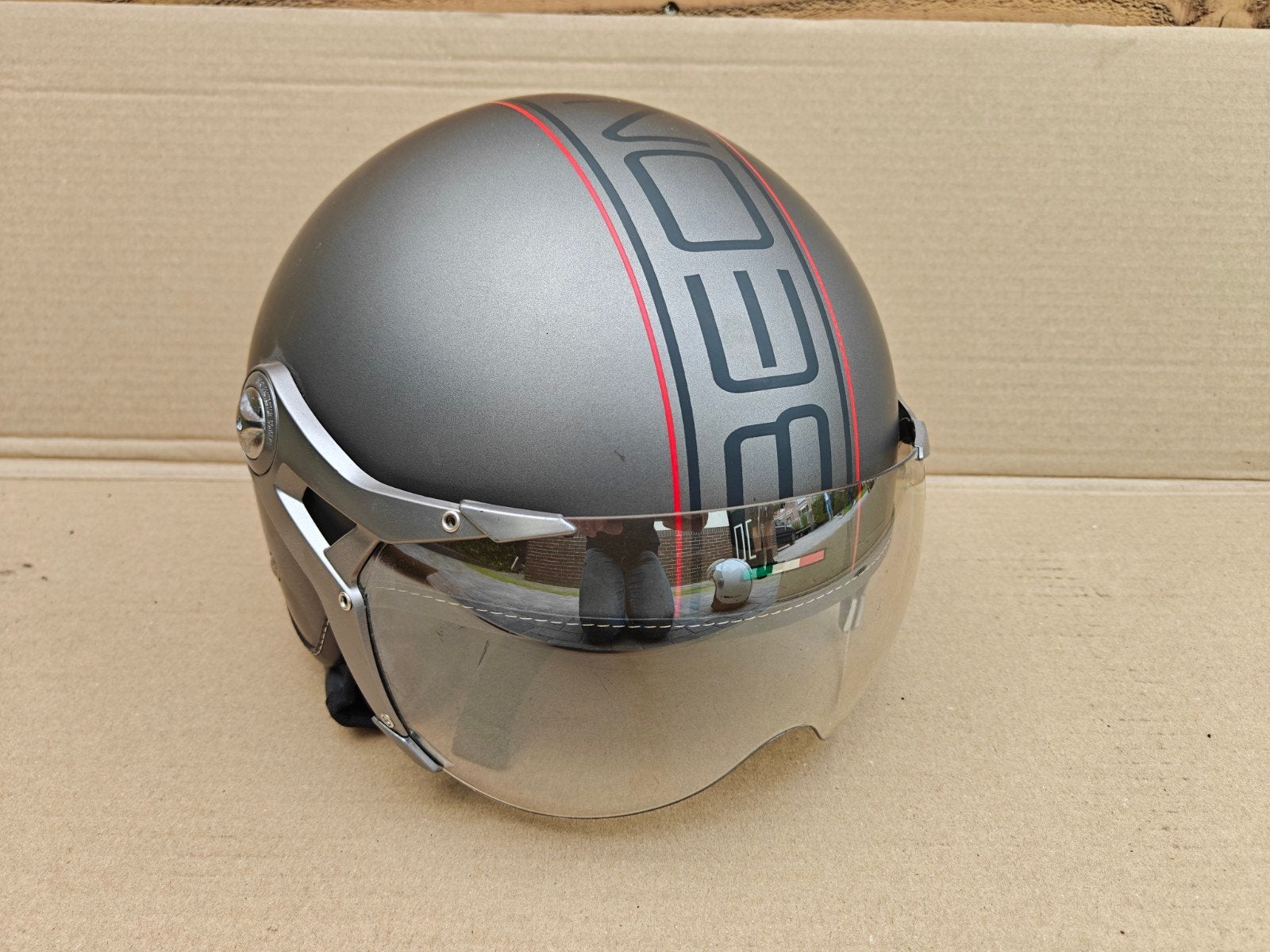 Beon Design Scooterhelm Maat M (57-58), M, Dames, Overige typen, Tweedehands