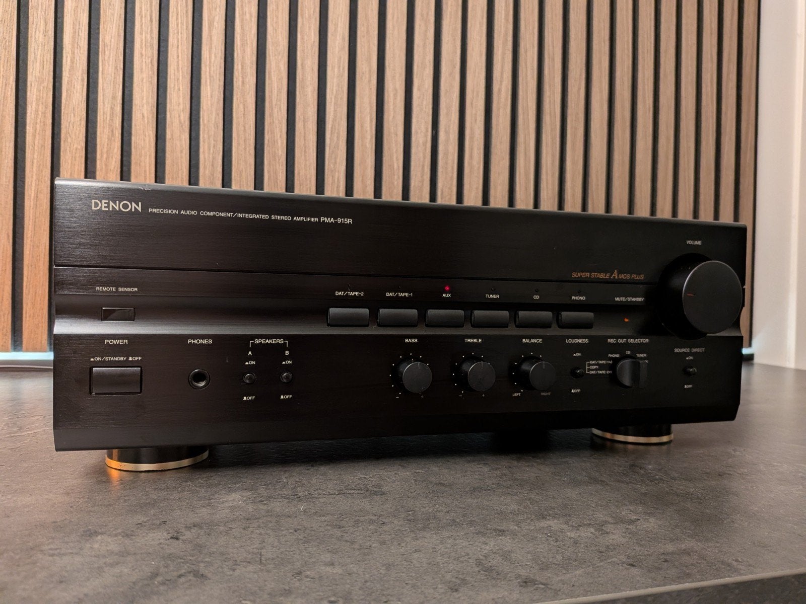 Denon PMA-915R. Geserviced l 80 watt | Phono MM/MC |, Ophalen of Verzenden, Zo goed als nieuw, 60 tot 120 watt, Denon