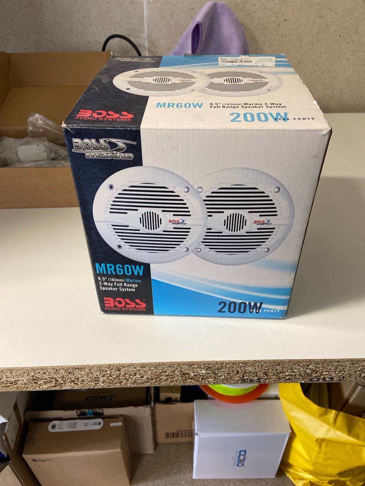 BOSS Marine MR60W 6.5" 2-weg Full Range Marine Speakers, Ophalen of Verzenden, Nieuw, Overige typen