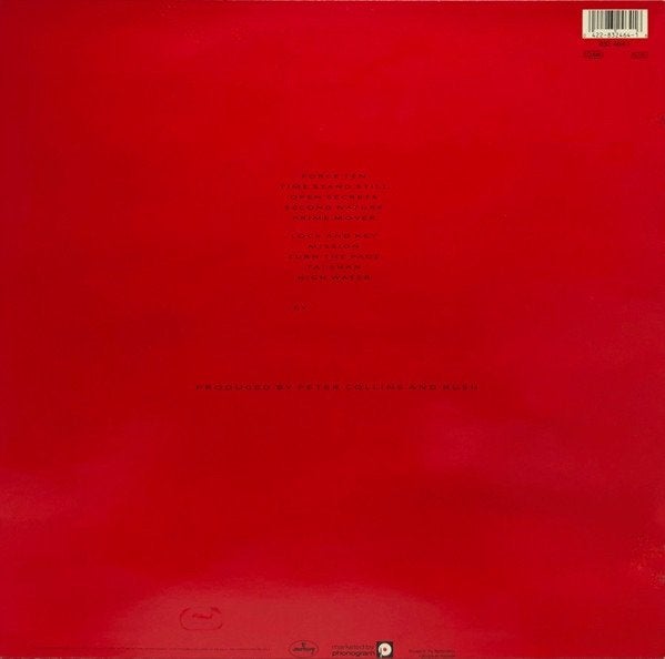 Rush Hold your Fire originele Ned. persing zie foto's, LP, Progressive Rock, Zo goed als nieuw, 12 inch