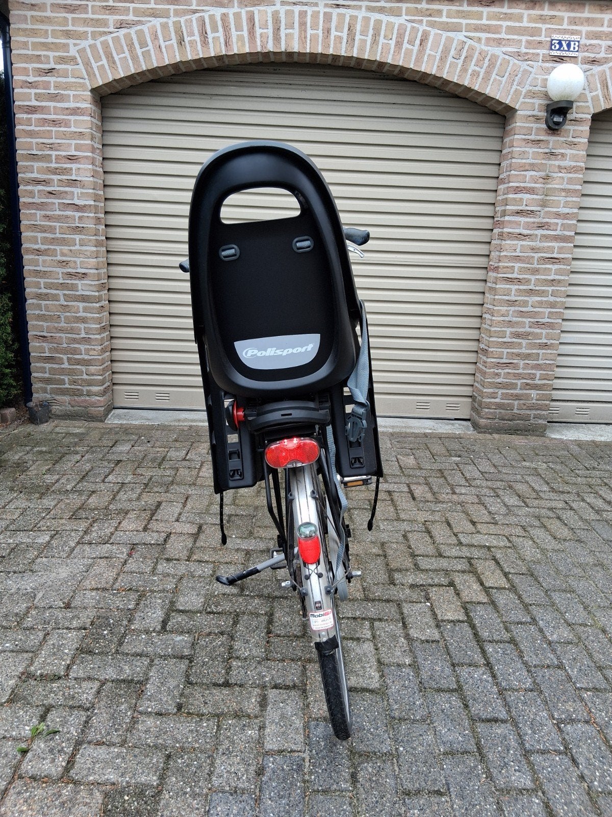 Kinderzitje voor achterop de fiets - Zo goed als nieuw, Achterzitje, Voetsteuntjes, Ophalen of Verzenden, Zo goed als nieuw