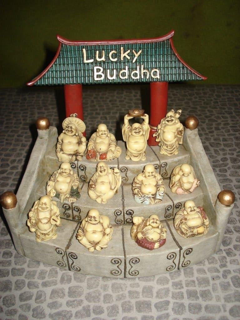 Complete Tempel Display  Lucky Buddha   / Zie Foto,s, Ophalen of Verzenden, Zo goed als nieuw
