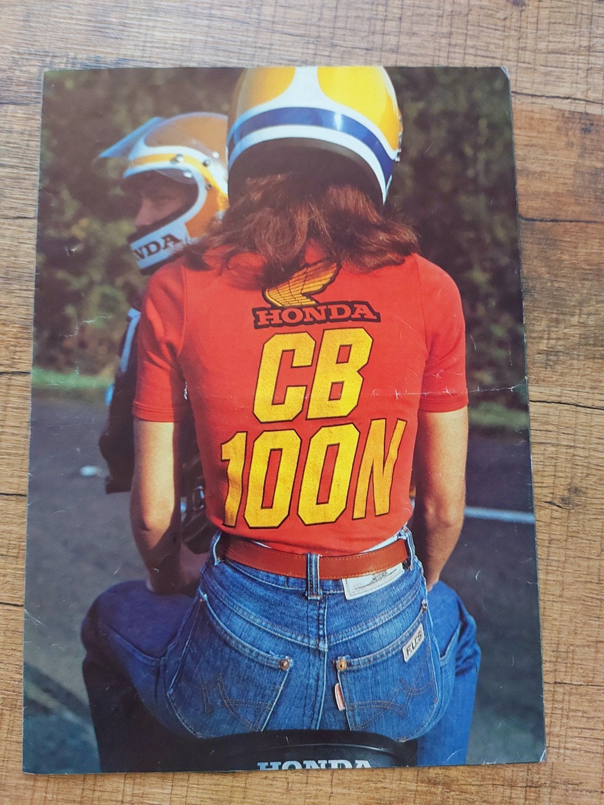 UK Honda CB 100 N motor folder, Ophalen of Verzenden, Honda