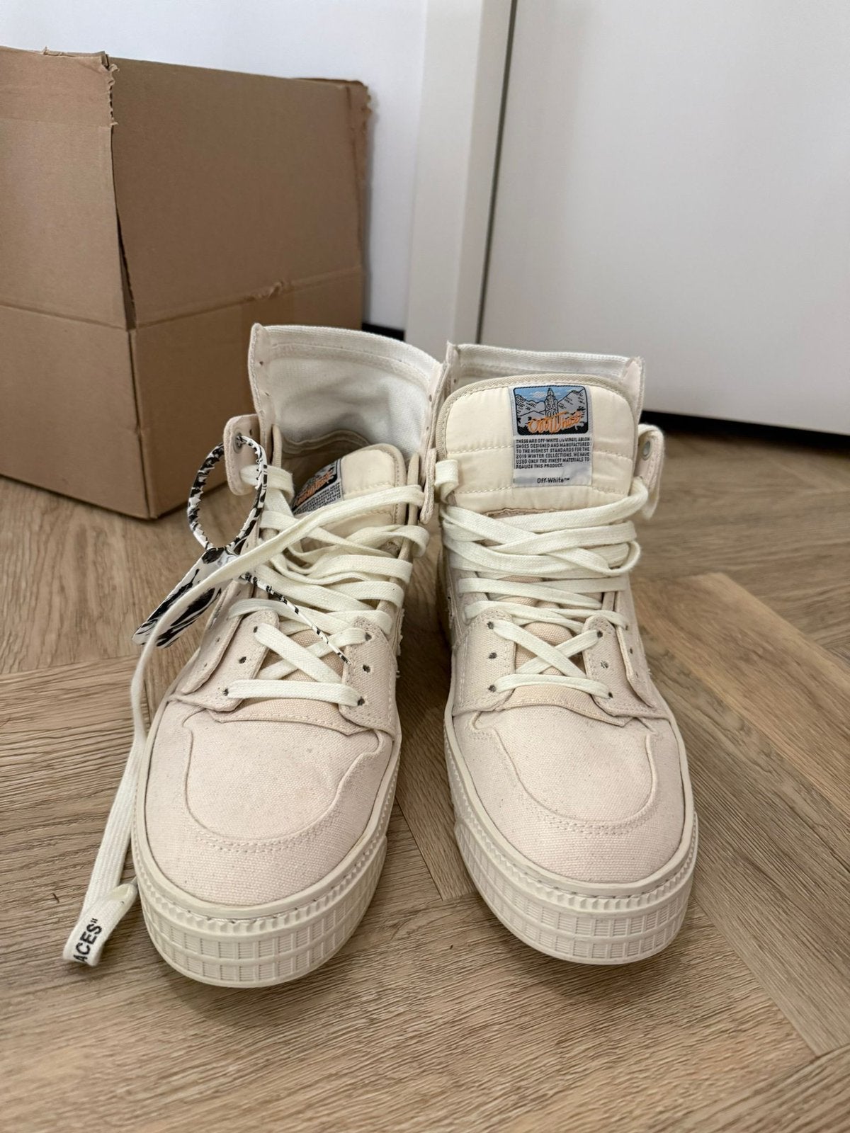 Off-white sneakers, Kleding | Heren, Schoenen, Zo goed als nieuw, Sneakers of Gympen, Wit, Ophalen of Verzenden