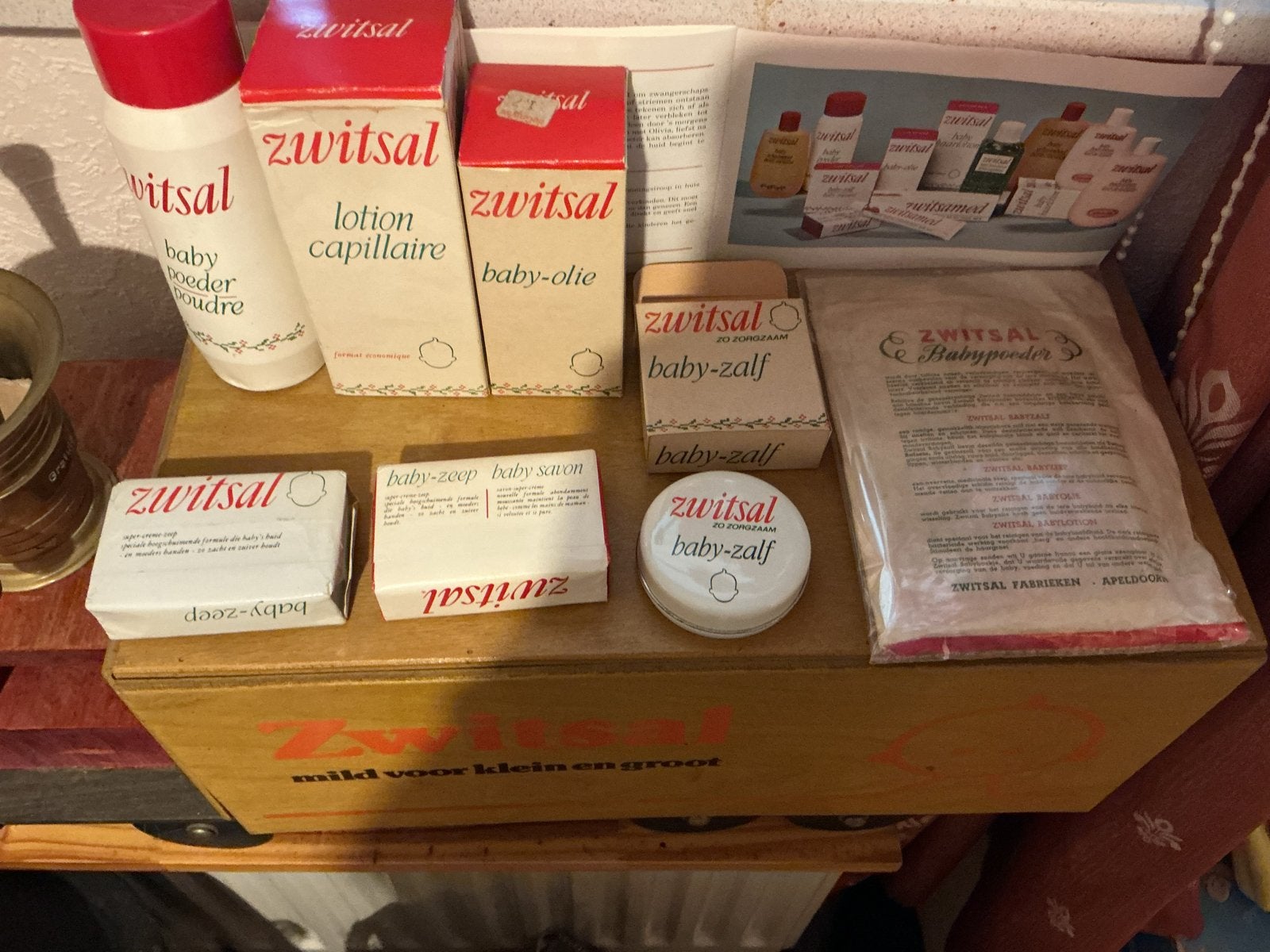 Vintage Zwitsal Collectie - Zeldzame Babyproducten, Ophalen of Verzenden, Zo goed als nieuw