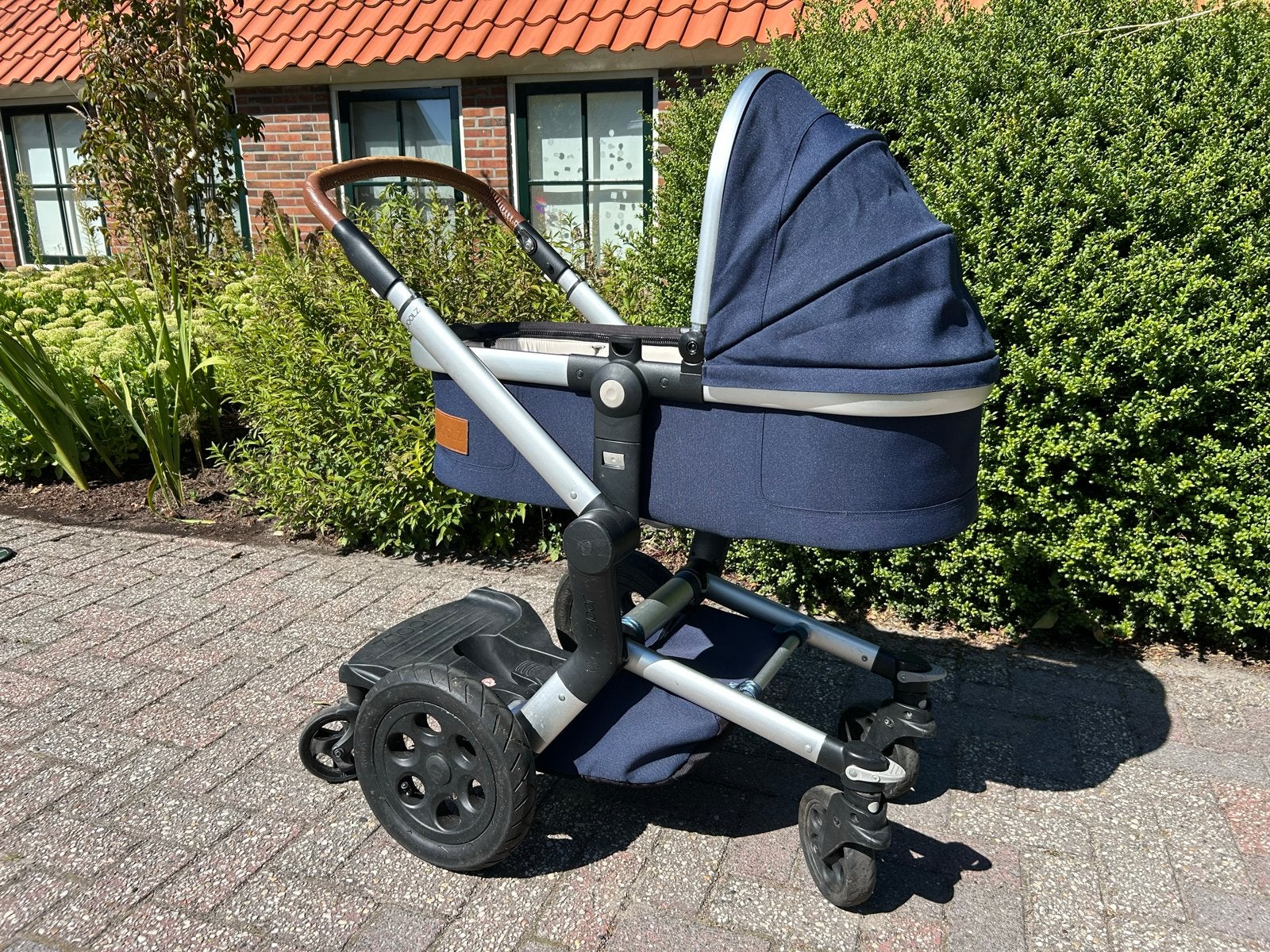 Joolz Geo combiwagen met meerijdplankje en accessoires, Gebruikt, Combiwagen, Met reiswieg, Ophalen