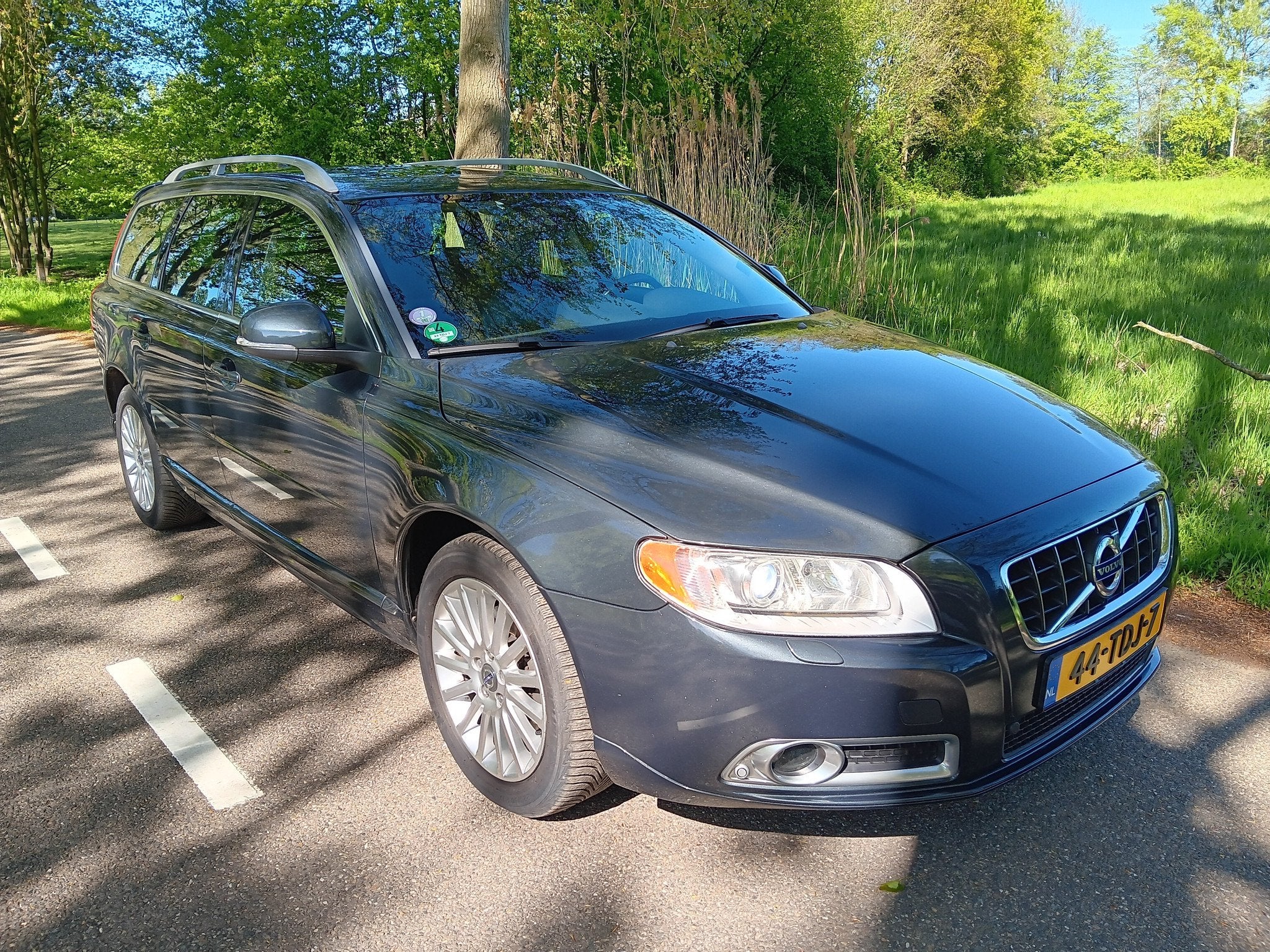 Volvo V70 1.6 T4 180PK Trekhaak afn., Leder, Open dak, etc.e, Auto's, 15 km/l, Gebruikt, 4 cilinders, 179 pk