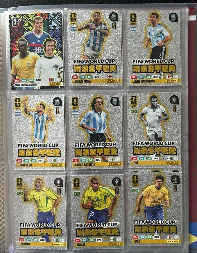 Panini WK 2026 Master Kaarten Complete Set (24 +1 kaarten), Ophalen of Verzenden, Nieuw, Meerdere plaatjes