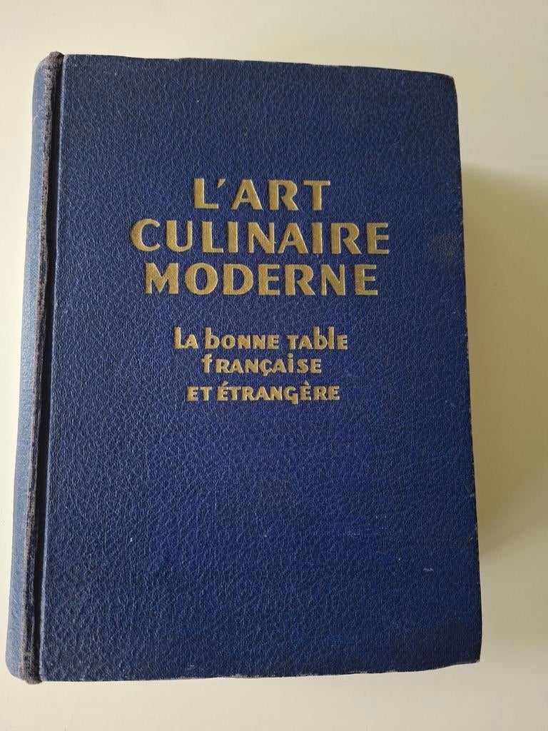 L'Art Culinaire Moderne - Klassiek Frans Kookboek, Boeken, Gelezen, Ophalen of Verzenden, Frankrijk, Hoofdgerechten