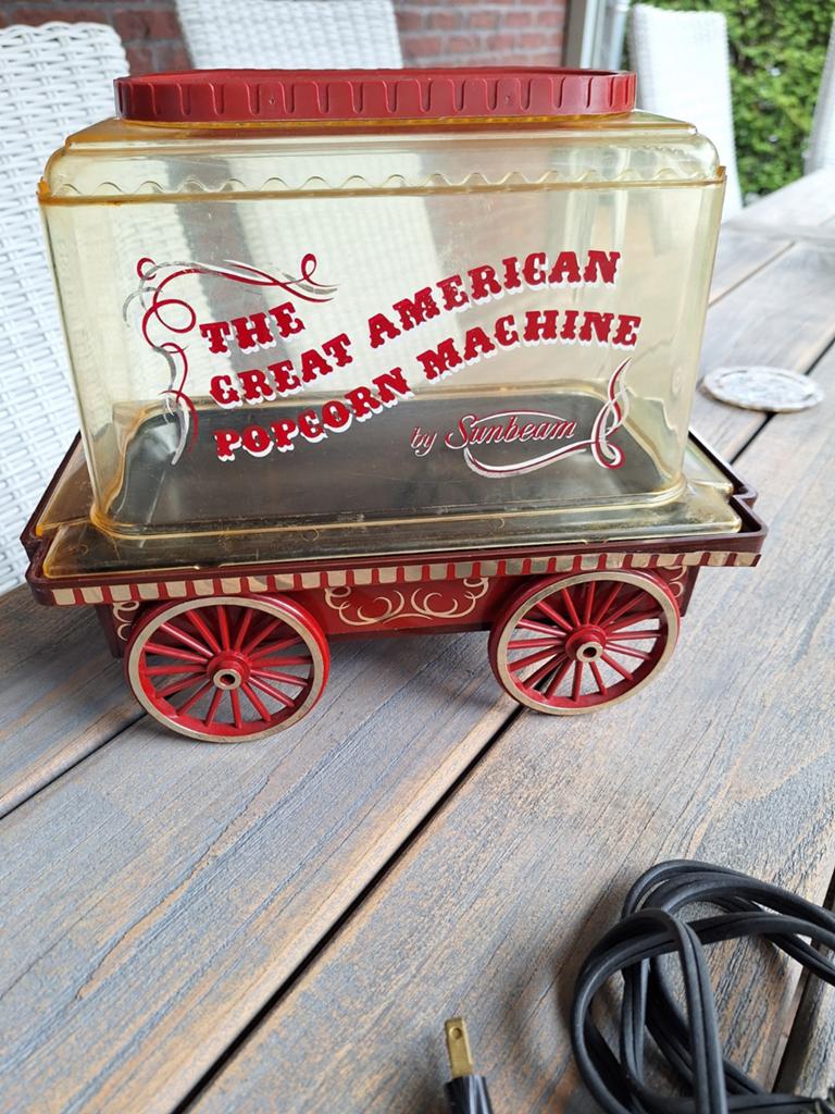 Vintage Sunbeam Popcorn Machine - The Great American, Ophalen of Verzenden, Gebruikt, Auto's