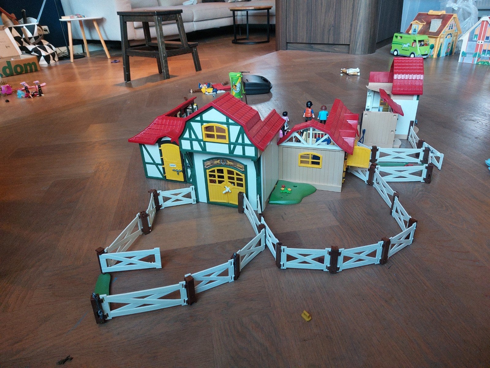 Playmobil Manege met Extra's - Complete Paardenwereld, Ophalen of Verzenden, Gebruikt, Jongen of Meisje
