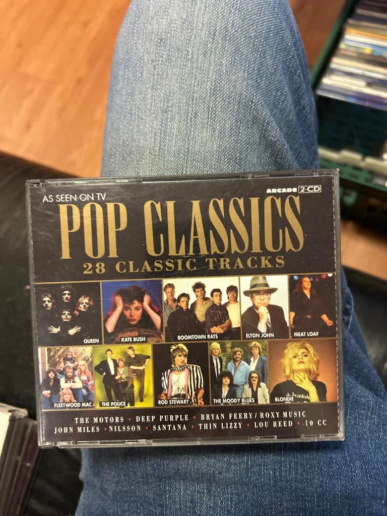 Pop Classics - 28 Classic Tracks (2 CD) - Arcade, Cd's en Dvd's, Ophalen of Verzenden, Gebruikt, Boxset