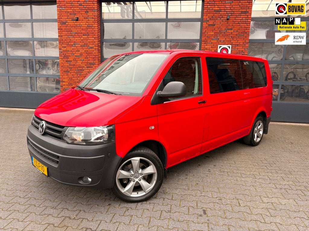 Volkswagen Transporter Kombi 2.0 TDI 140PK Automaat Highline, Auto's, Volkswagen, Euro 5, Stof, Gebruikt, 2500 kg