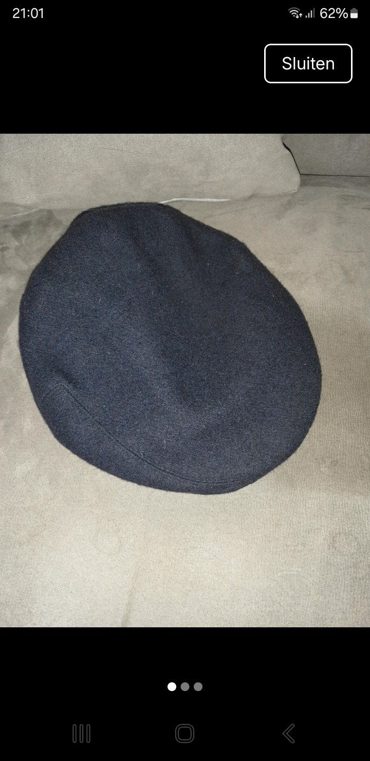 wollen flat cap, Kleding | Heren, Ophalen of Verzenden, 58 of 59 cm (L, 7¼ of ⅜ inch), The princeton special, Pet