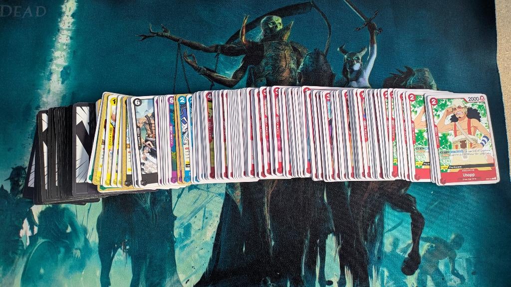 One Piece TCG Cards Bulk, Ophalen of Verzenden, Zo goed als nieuw, Meerdere kaarten