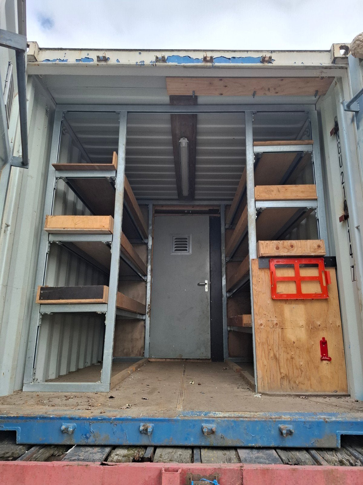 2x 20f container, Ophalen of Verzenden