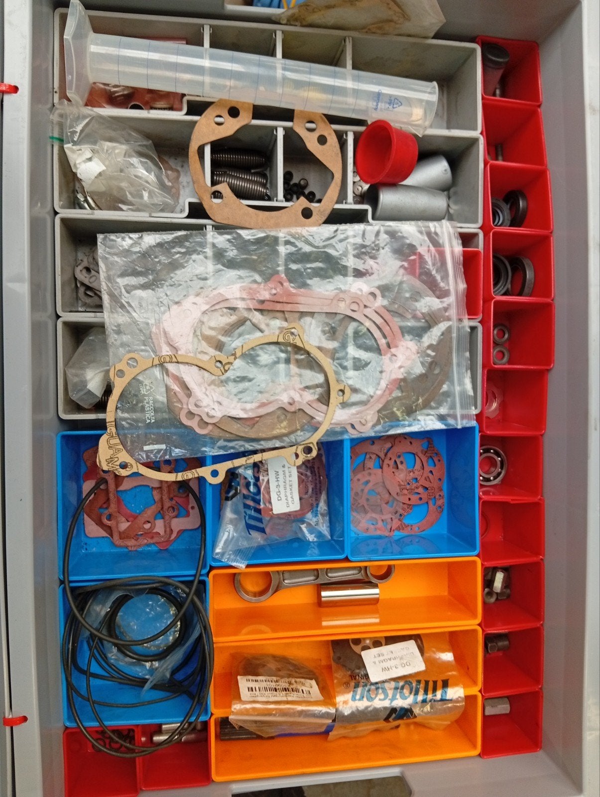 Iame x30 pakking Sets nieuwe carburateur en motor, Verzenden, Nieuw, Onderdelen Kart