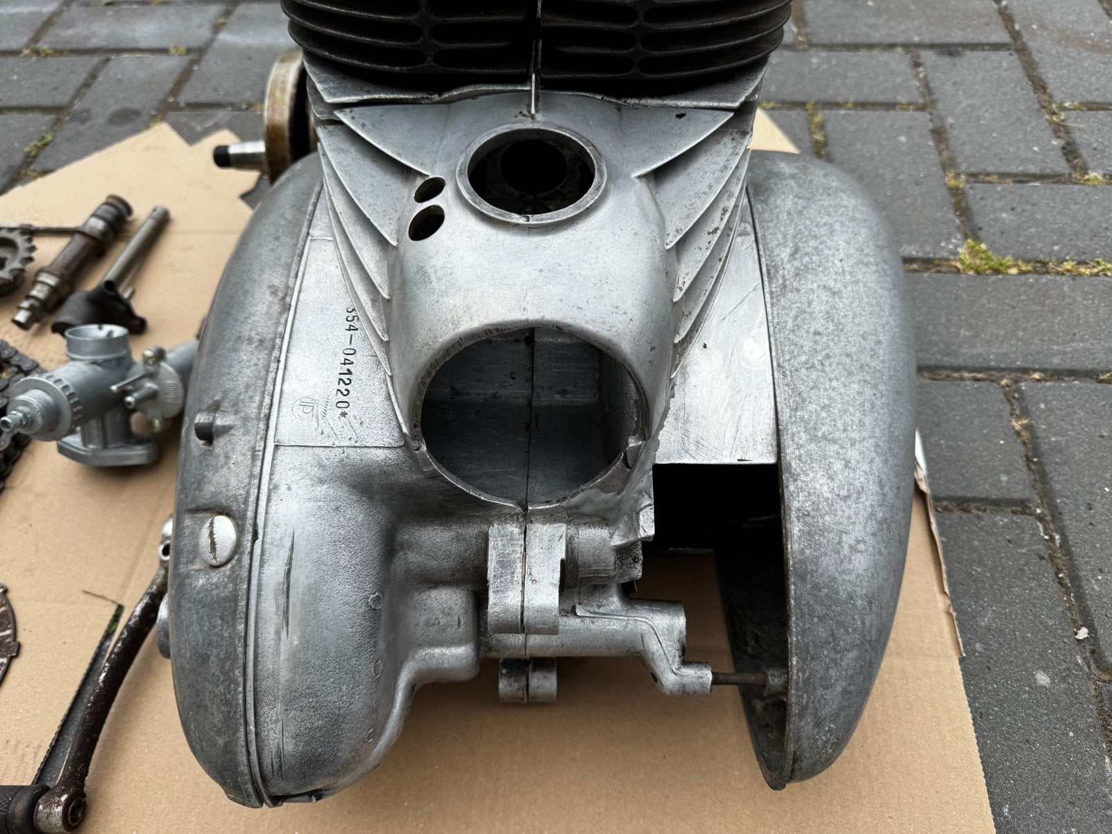 Jawa 350 354 - motor blok compleet, Ophalen of Verzenden, Jawa, Info@prosystem.nl