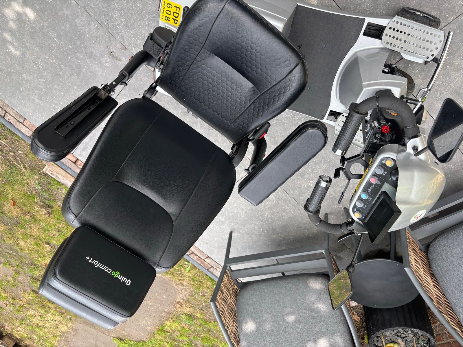 Quintin go vitesse 2 scootmobiel 340km, Ophalen, 11 t/m 15 km/u, 26 t/m 35 km, Quingo