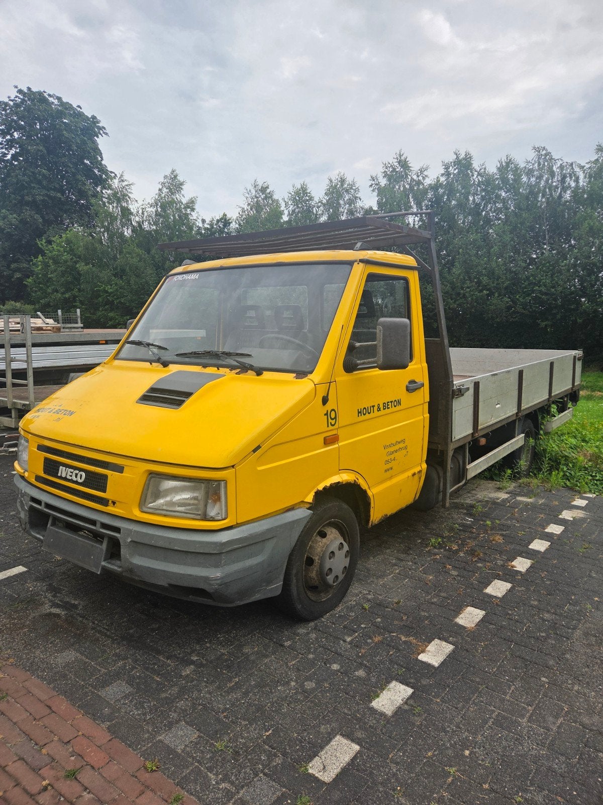 Iveco Daily 35.12 1997 openlaadbak, Achterwielaandrijving, 4 cilinders, Iveco, 122 pk