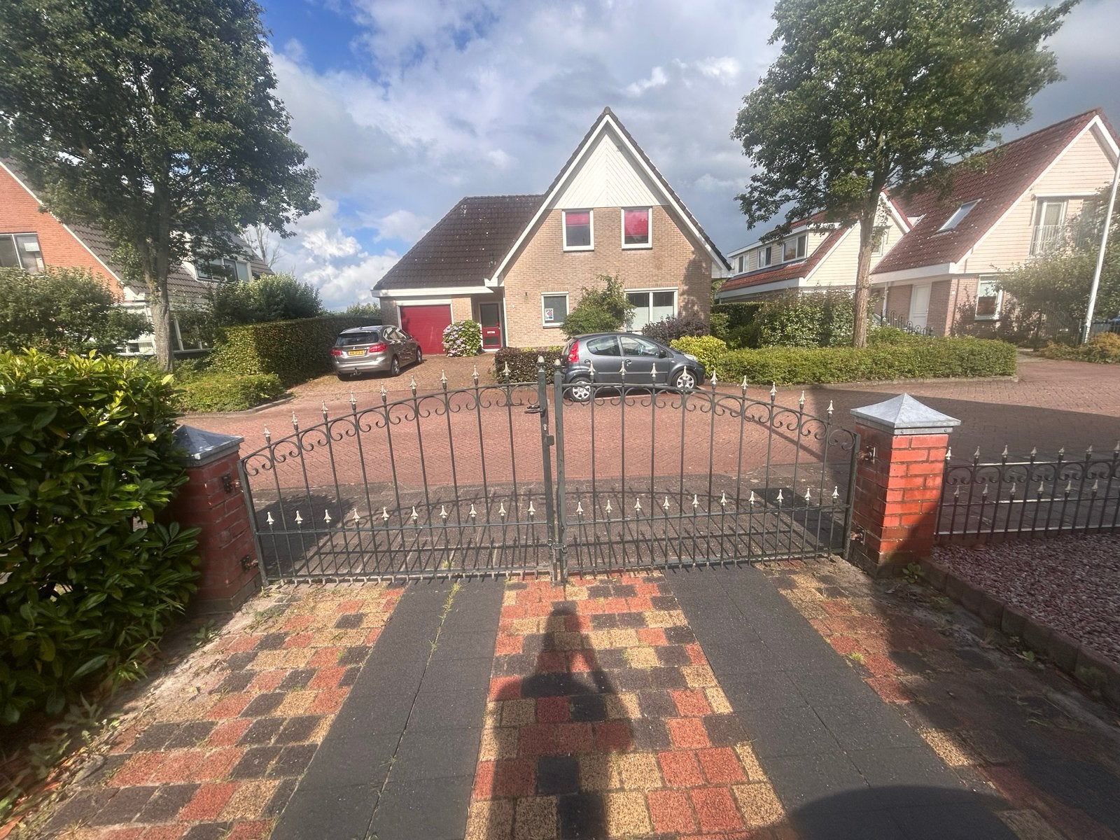 Sierhekwerk met poort - Gebruikt, Tuin en Terras, Ophalen, Met poort, Gebruikt, Sierhekwerk