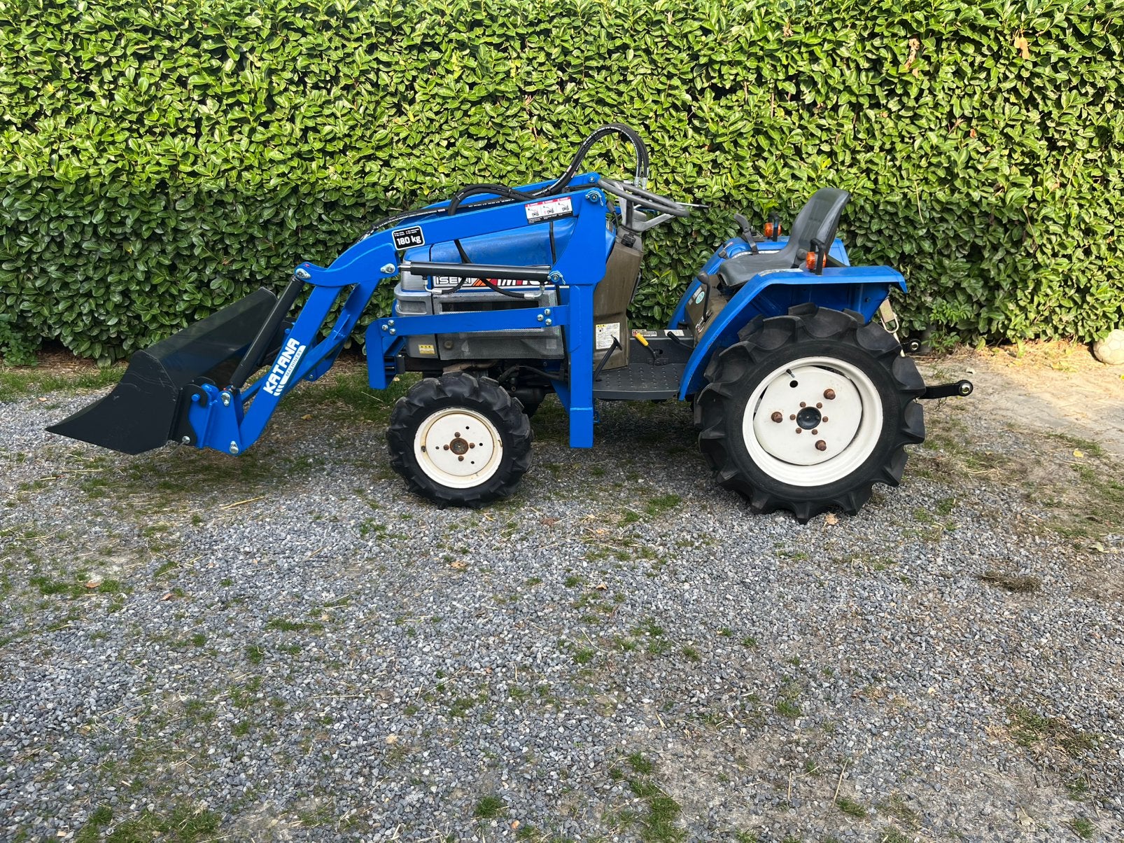 Iseki Minitractor met voorlader, Overige merken, Gebruikt, Tot 2500, Ophalen of Verzenden