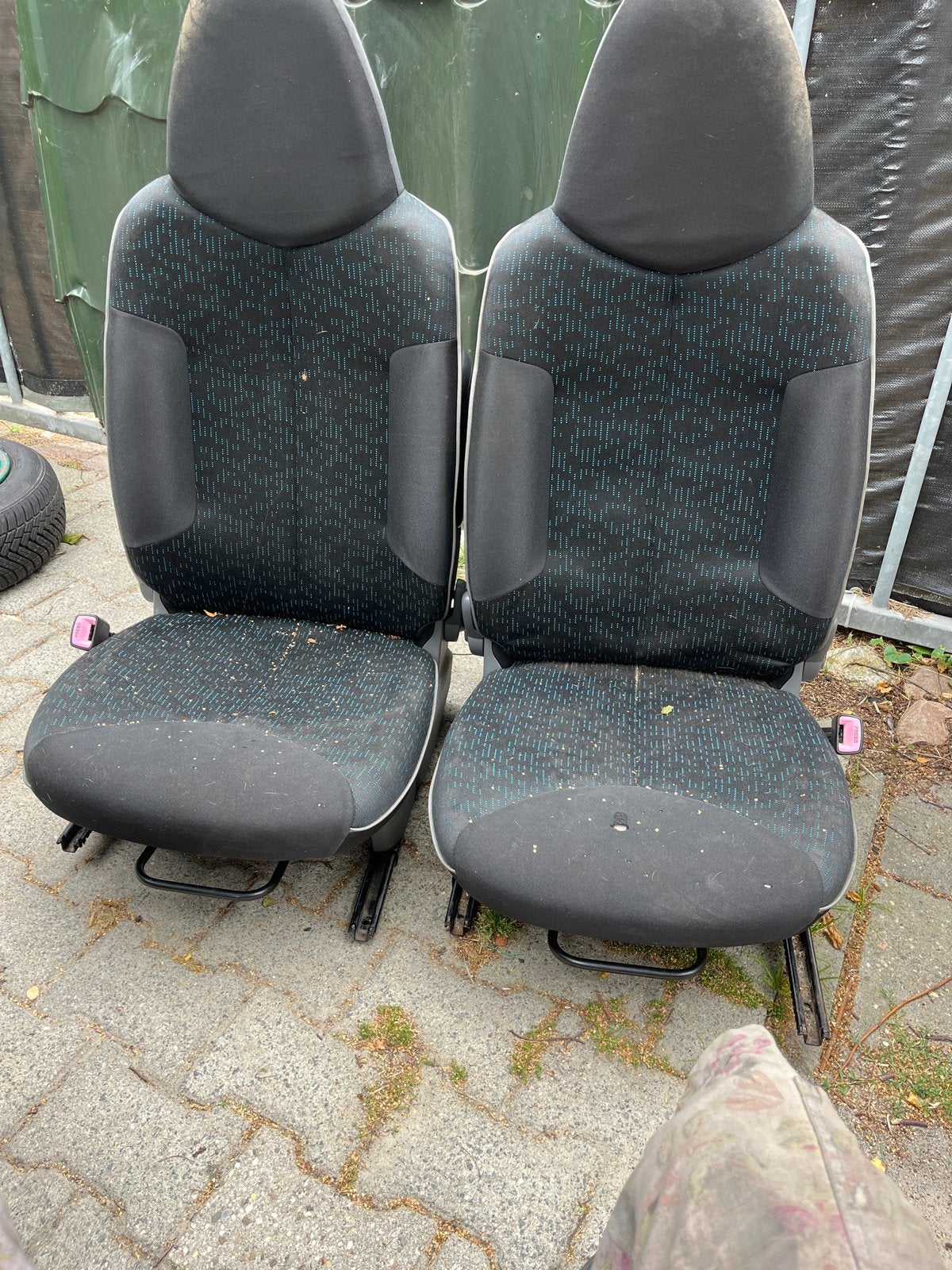 Peugot 107 Set van 2 gebruikte autostoelen - goede staat, Ophalen of Verzenden, Gebruikt, Universele onderdelen