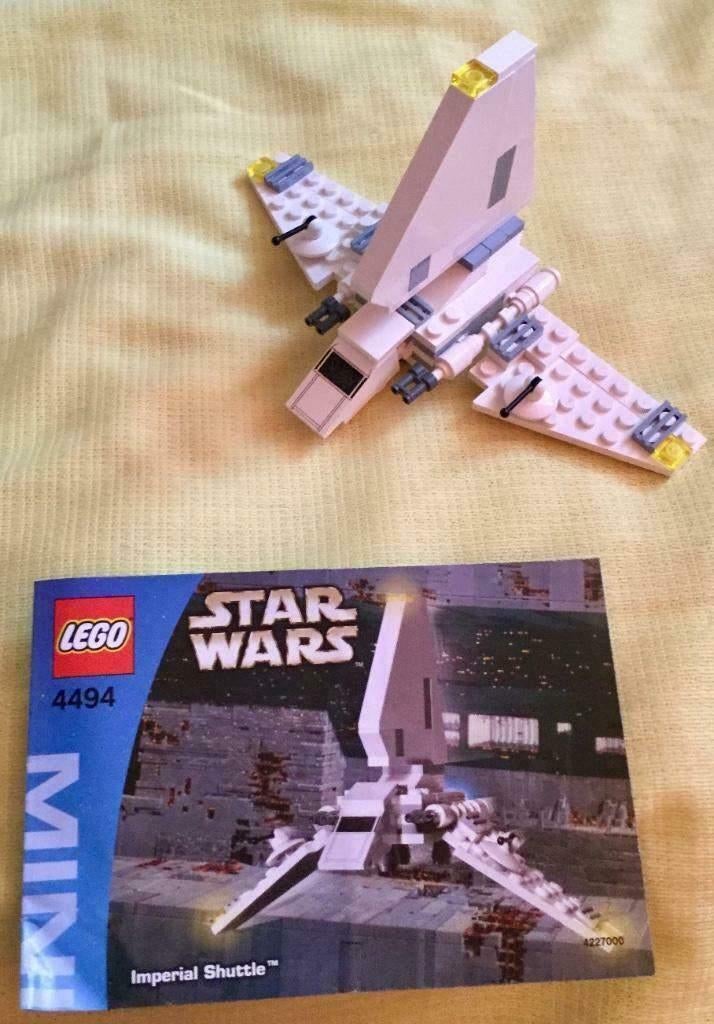Lego Star Wars vintage 4494 mini Imperial Shuttle, Verzamelen, Star Wars, Ophalen of Verzenden, Zo goed als nieuw, Overige typen